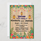 Romantische Hochzeitseinladung Einladung (Vorderseite)