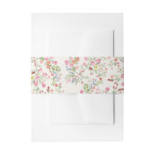 romantische Hochzeitsfeier Einladungsbanderole (Vorderseite Beispiel)