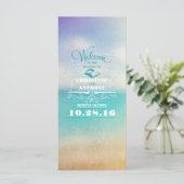 Romantische Hochzeitsfeiern am Strand - das blaue  Programm (Stehend Vorderseite)