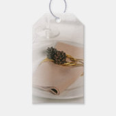 Romantische Hochzeitsgeschenk-Tag Geschenkanhänger (Vorderseite)