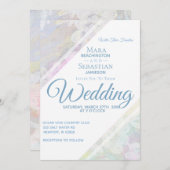 *~* Romantische Hochzeitsszenario Einladung (Vorne/Hinten)