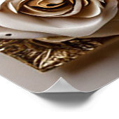 Romantische Hochzeitsszene mit Angelic Couple Poster (Ecke)