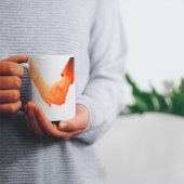 "Romantische Holding Hands Illustration Tasse - Li