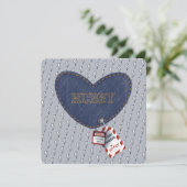 Romantische Hubby Wifey Electrician Locked Heart (Stehend Vorderseite)