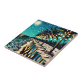 Romantische Hübsche Küstenkunst Fliese (Seite)