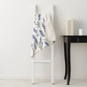 Romantische Hübsche Lavendel-Blume Sherpadecke (Beispiel)