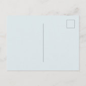 Romantische hübsche Lavendelblumen Postkarte (Rückseite)