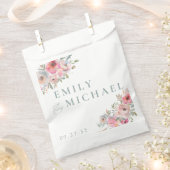 Romantische Hütte Blume Blush Blue Sage Geschenktütchen (Ausgeschnitten)