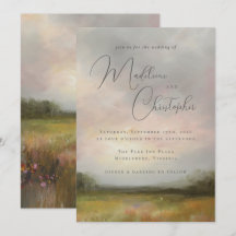 Romantische Impressionistische Landschaft Abstrakt