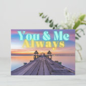 Romantische Insel Dock immer Jubiläumswoche (Stehend Vorderseite)