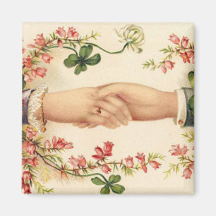 Romantische irische Hochzeitsmagnet Geschenke Magnet