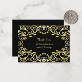 Romantische islamische Hochzeit Dankeschön Karten (Vorderseite/Rückseite Beispiel)