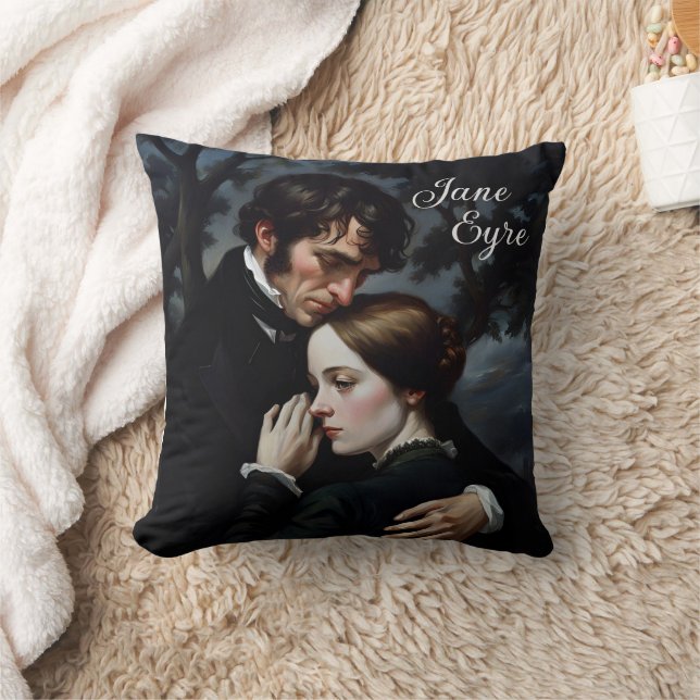 Romantische Jane Eyre und Edward Rochester Kissen (Decke)