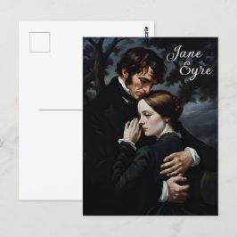 Romantische Jane Eyre und Edward Rochester Postkarte