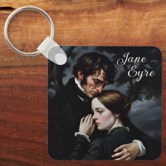 Romantische Jane Eyre und Edward Rochester Schlüsselanhänger (Vorderseite)