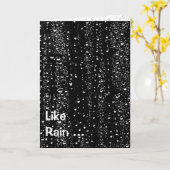 Romantische Jubiläumsrutsche Dropcard Karte (Gelbe Blume)