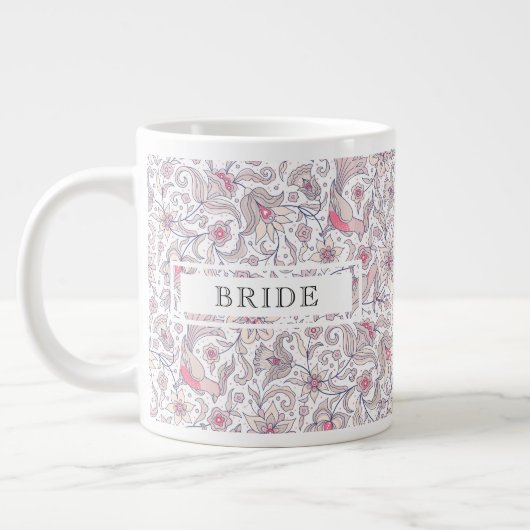 Romantische Jumbo-Tasse mit Gedicht - Versatile Ge (Links)