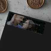 Romantische Kalligrafie Dunkles Foto Overlay