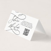 Romantische Kalligrafie mit der Liebe (Rückseite)