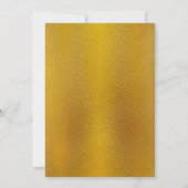 Romantische Kalligraphie Vorbehaltene Signatur Zel Einladung (Rückseite)