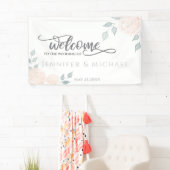Romantische kalligraphische Rose Banner (Insitu)