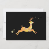 Romantische Karibik-Paare Winter Hochzeit Einladung (Rückseite)