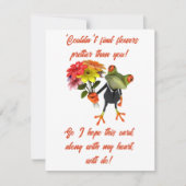 Romantische Karte (Vorderseite)