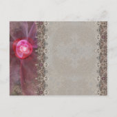 Romantische Karte für Glückwünsche und Einladungen (Vorderseite)