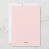 Romantische Karte Rotes Herz (Rückseite)