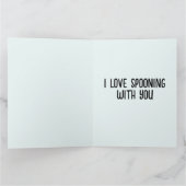 ROMANTISCHE KARTENKARTEN KARTE (Innenseite)