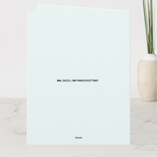 ROMANTISCHE KARTENKARTEN KARTE (Rückseite)