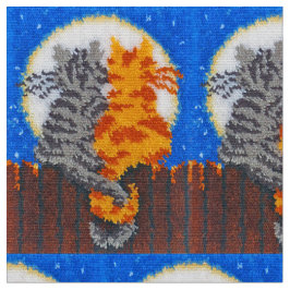 Romantische Katzen Latch Hook Stoff