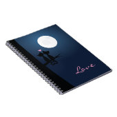 Romantische Katzen Notizblock (Rechte Seite)