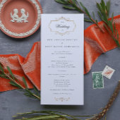 Romantische klassische Goldhochzeit Programm