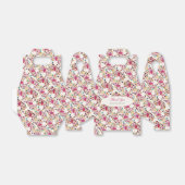 Romantische klassische Pearl Swan Floral Frame Wed Geschenkschachtel (Ungefaltet)