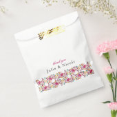 Romantische klassische Pearl Swan Floral Frame Wed Geschenktütchen (Versiegelt)