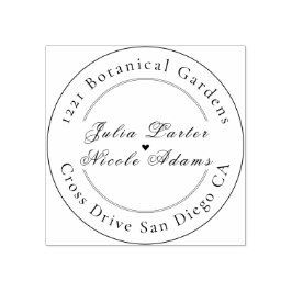 Romantische klassische Pearl Swan Floral Frame Wed Gummistempel