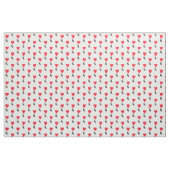 Romantische Krähe und rotes Liebe Stoff (Yard (91,4 cm))