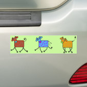 romantische Kuh Autoaufkleber (Auf Auto)