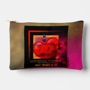 Romantische Kunsttasche - Liebe ohne Maß Zubehörtasche
