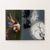 ROMANTISCHE KUPLE MOONLIGHT SENSUMFANTASY PUZZLE (Horizontal)