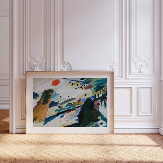 Romantische Landschaft | Kandinsky Poster