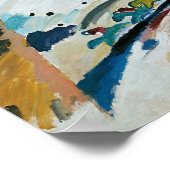 Romantische Landschaft | Kandinsky Poster (Ecke)
