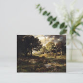 Romantische Landschaft Postkarte (Stehend Vorderseite)