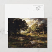 Romantische Landschaft Postkarte (Vorne/Hinten)