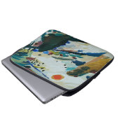 Romantische Landschaft von Wassily Kandinsky Laptopschutzhülle (Vorne Knopf)
