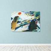Romantische Landschaft von Wassily Kandinsky Leinwanddruck (Insitu (Holzboden))