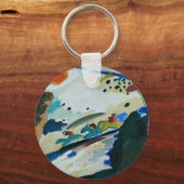 Romantische Landschaft von Wassily Kandinsky Schlüsselanhänger (Vorderseite)