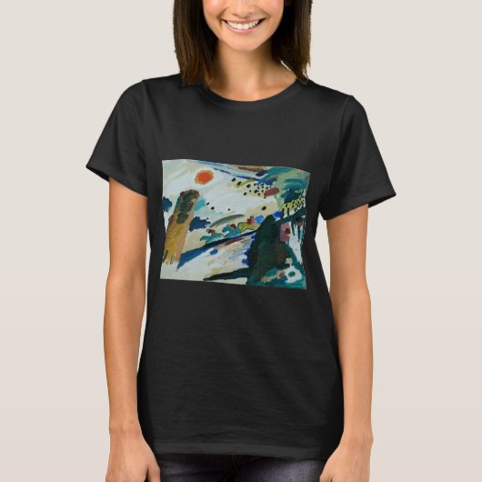 Romantische Landschaft von Wassily Kandinsky T-Shirt (Vorderseite)