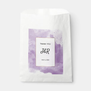 Romantische Lavendelhochzeit Geschenktütchen